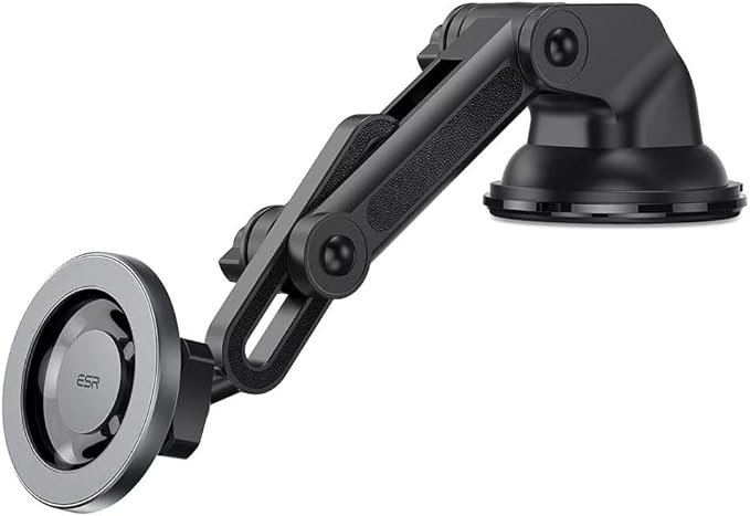 Soporte de móvil ESR HaloLock con brazo extensible e imán MagSafe para salpicadero o parabrisas